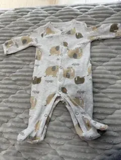 carter's3mゾウ柄ロンパース