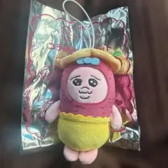 コラボキャラクター ぬいぐるみ ストラップ付き 　スシロー　おぱんちゅうさぎ