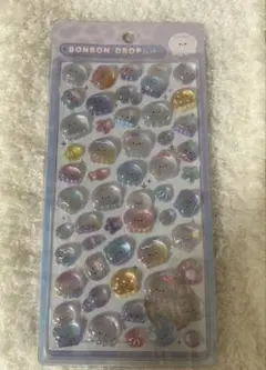 正規品　くらげ　ボンボンドロップシール 水族館限定　ボンドロ