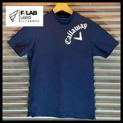 Callaway ネイビー モックネックシャツ