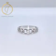 Pearl & Crystal Ring(ピンキーリング可)