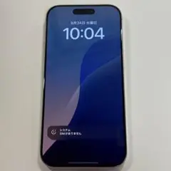 iPhone 16 Pro 256GB ホワイトチタニウム SIMフリー 98%