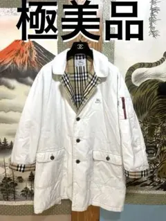 Burberry ￼バーバリー　ノバチェック　ステンカラー　ジャケット　Mのサムネイル