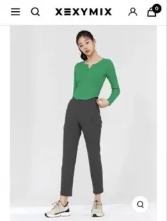 【裏起毛】XTFSS01H3 ストレッチ・防シワ スラックス