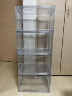コストコ シューズボックス 靴箱 4個セットのサムネイル