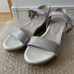 WA ORiental TRaffic 厚底コルクヒールサンダル　S