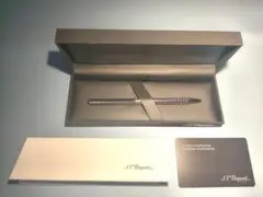 S.T. Dupont ボールペン シルバーカラー 専用ケース付き - メルカリ