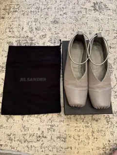JIL SANDER アンクルリング パンプス グレー　37 1/2のサムネイル