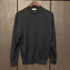 ORIHICA モックネックニット ネイビーのサムネイル