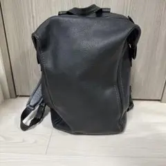 土屋鞄　ソフトミディアムバックパック（ブラック）