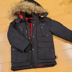 DIESEL ブラックダウンコート 5/6