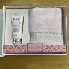 JILLSTUART ハンドタオルとハンドクリームセット　箱あり