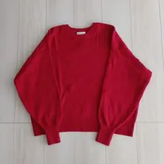 Ciaopanic Typy レッド 長袖ニット