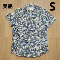 美品【アバクロ/Abercrombie＆Fitch】シャツ 半袖 花柄