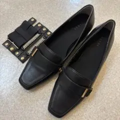 超美品✨RANDA 3way ローファーパンプス ブラック24cm