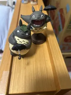 どんぐり共和国トトロ フィギュア 2体セット 傘付き