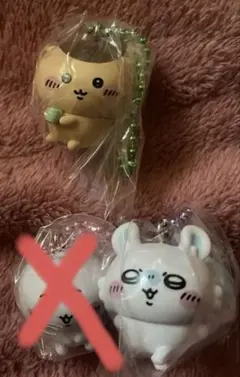 ちいかわ　マスコット付き　ビスケット　くりまんじゅう　モモンガ