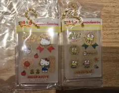 サンリオ　ガチャ　ごほうびシール風チャーム　ハローキティ けろけろけろっぴ