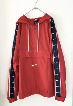 NIKE ナイキ ナイロン ハーフジップ パーカー y2k