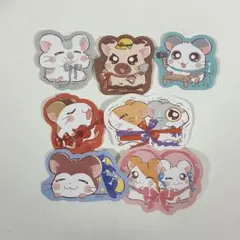 ハム太郎　ダイカットステッカー　7枚　セリア　ダイソー