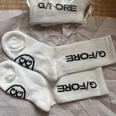 G/FORE ホワイト スポーツソックス 複数枚セット