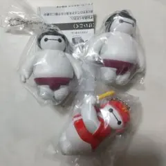 新品　カプセルトイ　ベイマックス　野球　相撲　ディズニー　キーチェーン