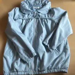 ライトブルー フリル付きアウターのサムネイル