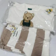 【未開封】オフホワイト×モカベージュ ジェラピケ スタバ ルームウェア