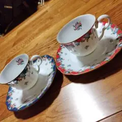 KENZO　コーヒーカップ＆ソーサー ２客セット