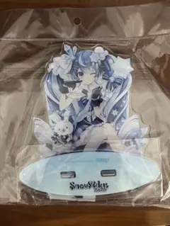 雪ミク SNOW MIKU 2025 特大アクリルスタンド　Art by つなこ
