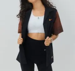 S 新品 NIKE 半袖シャツ ウーブンシャツ オーバーサイズ ショートスリーブのサムネイル