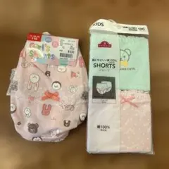 女の子用ショーツ 110・120サイズ 2枚セット