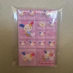サンリオ　トレーディングミニタイルシール　ウサハナ