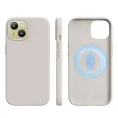 iPhone15用 シリコンケースMagSafe対応