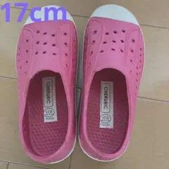 サンダル　ビーチ　クロックス　17cm ピンク　水陸兼用　スニーカーサンダル