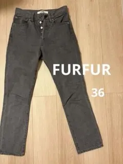 FURFUR デニムパンツ スリムフイット　36のサムネイル