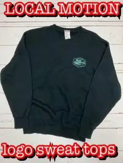 LOCAL MOTION HAWAII ローカルモーション　スウェット　ロゴ　黒