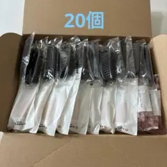 使い捨て　ヘアブラシ　ホテルアメニティ　20個