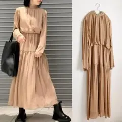 Mila Owen バックボウタイブラウジングワンピース