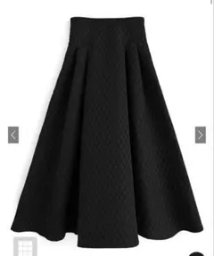 グレイル　ダイヤキルティングフレアスカート