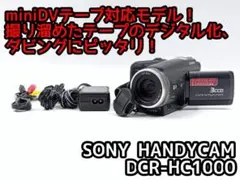 【超美品】ソニー ハンデイカム DCR-HC1000 DCR HC1000 - YouTube