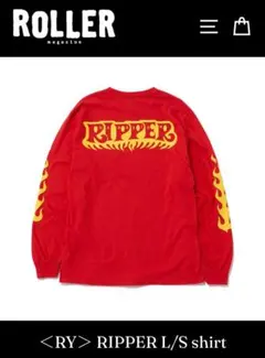 RIPPER L/S shirt red Lサイズのサムネイル