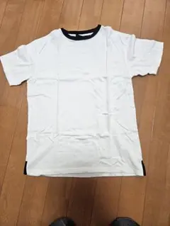 ヘクティクホワイトTシャツ 黒リブ付き 半袖のサムネイル