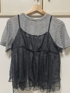 hina taiyou キャミソールビスチェ+Tシャツ2点セット