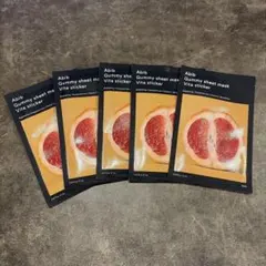 Abib Gummy sheet mask Vita sticker 5枚