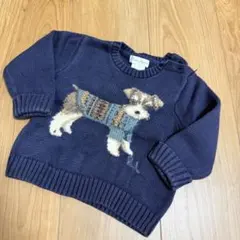 ラルフローレン＊テリアセーター12M