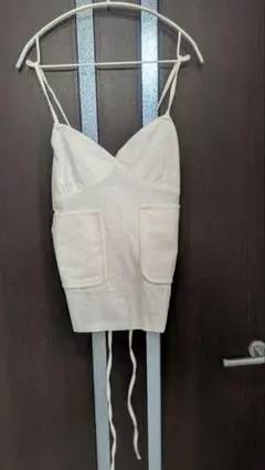 パピエ papier エプロン 白
