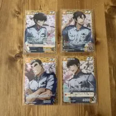 名探偵コナンカード TCG 黒影の襲来 松田陣平 萩原研二 諸伏景光 伊達航 R