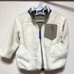 【美品】BREEZE  リバーシブル　ジャケット　100 ベージュ