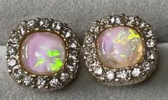 ☺︎ピンクオーロラ×キラキラピアス